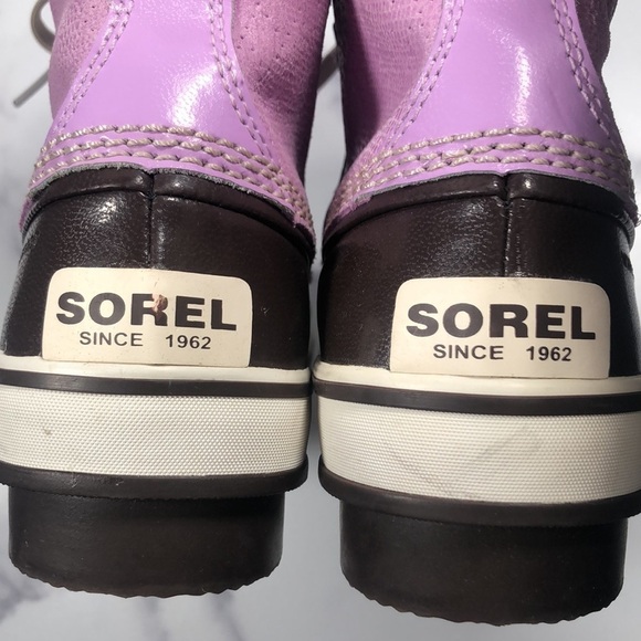 Sorel Tivoli Mid Waterproof Snow Duck Boots Lavender Women's US 5 - Picture 10 of 13